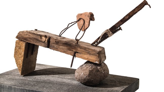 Muestra tendrá esculturas hechas a partir de escombros del 27/F