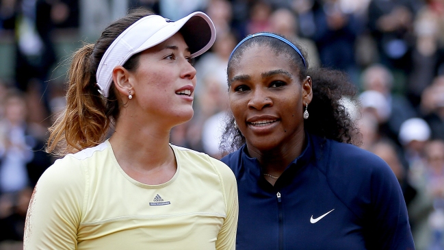 Garbiñe Muguruza tras el título: 