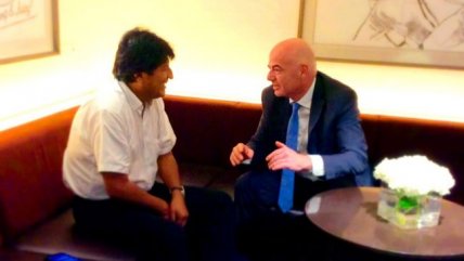  Evo Morales pidió a la FIFA organizar un mundial  