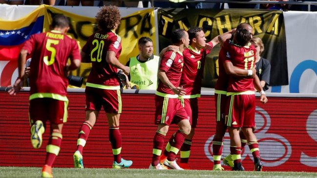 Venezuela venció a Jamaica de forma ajustada en la Copa América Centenario