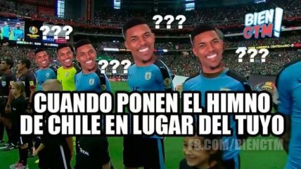 Infaltables: Los memes que dejó la bochornosa equivocación en el himno de Uruguay