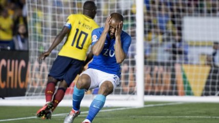 Brasil y Ecuador quedaron en tablas en el Grupo B de la Copa América Centenario