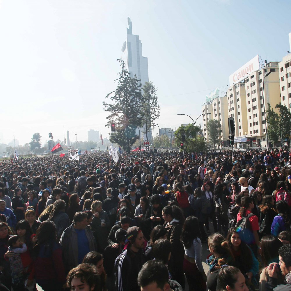 Intendencia Metropolitana autorizó marcha estudiantil de este jueves