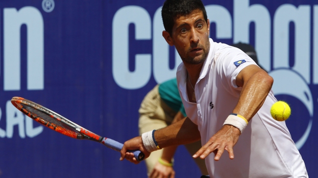 Hans Podlipnik cayó en el cuadro de singles del challenger de Praga