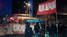 Manifestantes protestan en la Alameda por viviendas sociales