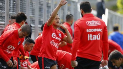 La selección tuvo su primera práctica en Boston