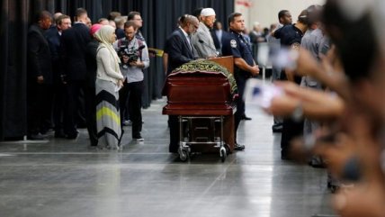 Este jueves fue el funeral islámico de Muhammad Ali en Louisville