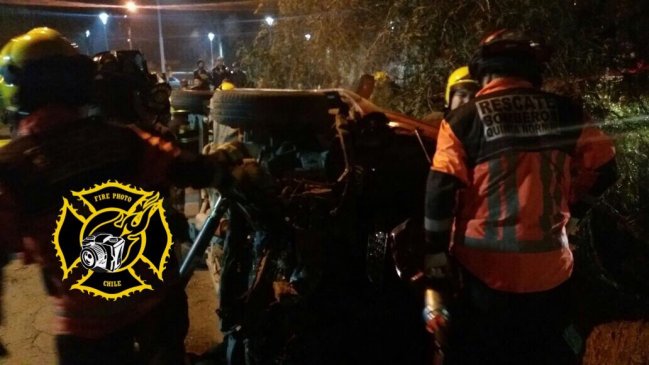 Accidente de tránsito dejó un fallecido en la comuna de Pudahuel