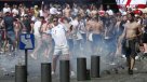Hooligans ingleses generan caos en Francia