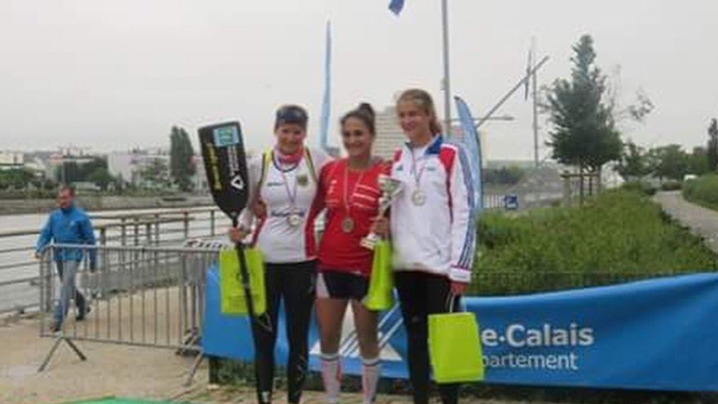 María José Maillard se coronó campeona en Copa del Mundo de canotaje en Francia