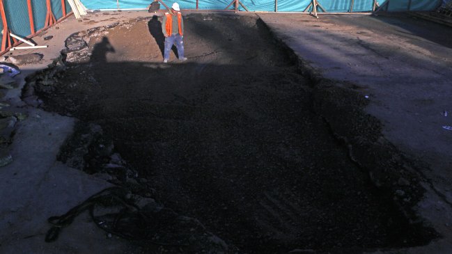 Gómez-Lobo: Repavimentación de socavón podría demorar 