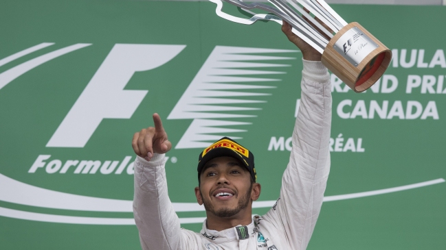 Lewis Hamilton se quedó con el Gran Premio de Canadá