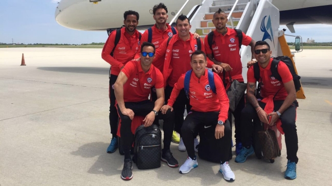 El día después de la clasificación de Chile a cuartos de final de la Copa