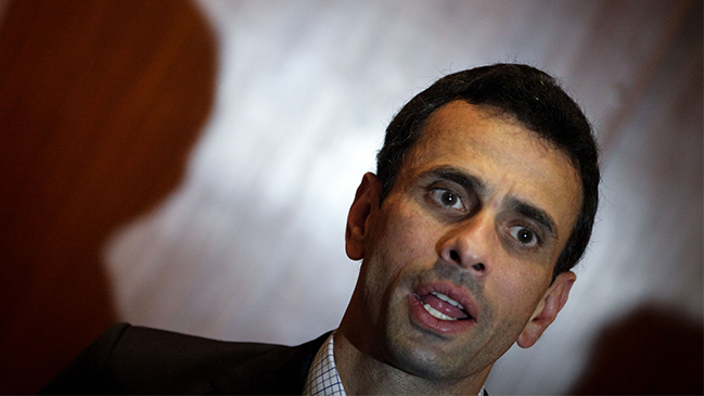 Solicitan a la Fiscalía venezolana investigar al opositor Henrique Capriles