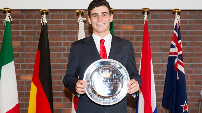 Joaquín Niemann se proclamó campeón mundial juvenil en Japón