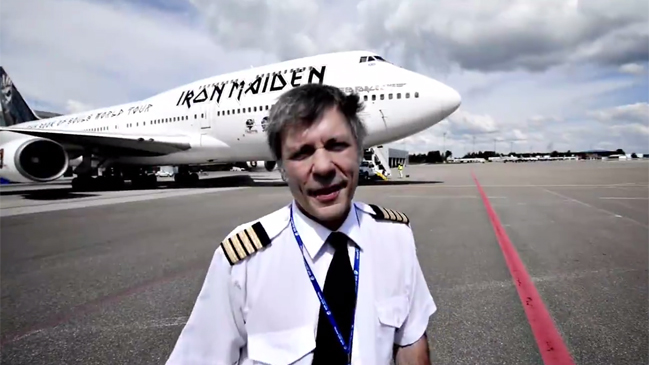 Bruce Dickinson no conducirá más el 