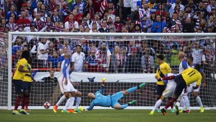 Michael Arroyo anotó el descuento de Ecuador ante Estados Unidos
