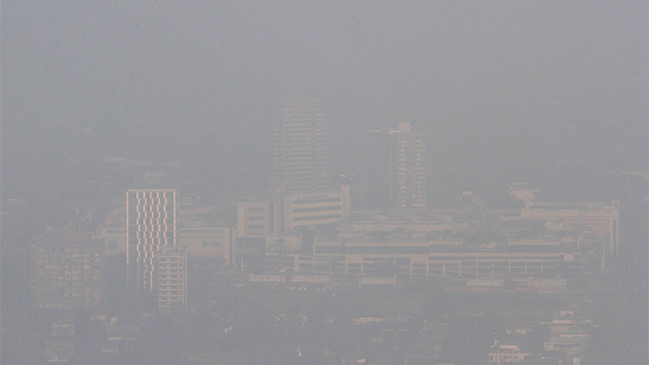 Intendencia decretó la sexta preemergencia del año para Santiago