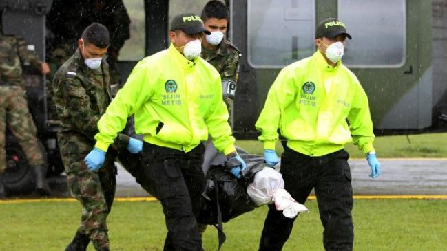 Hallaron cadáveres de la esposa e hijos de asesino en serie colombiano