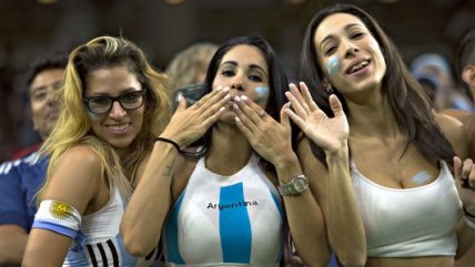 Estas hinchas argentinas acapararon miradas en Houston