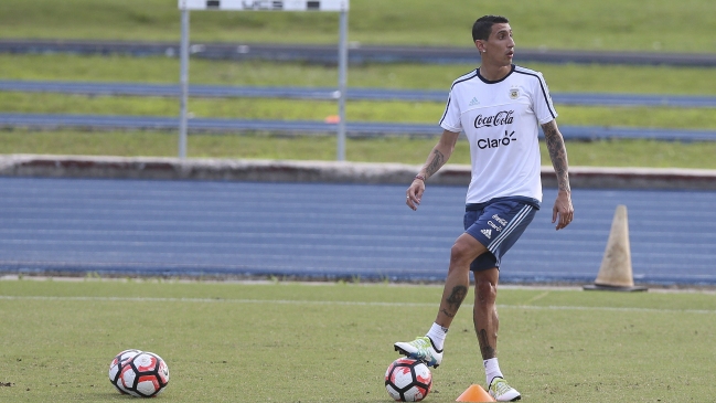 Angel Di María se resintió y es duda para la final de la Copa América Centenario