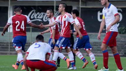  Chile sufrió dura caída ante Paraguay en amistoso sub 20  