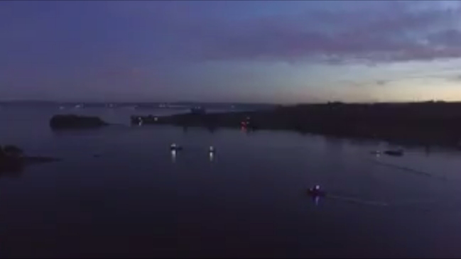 Chiloé: Avioneta cayó al mar en la comuna de Chonchi