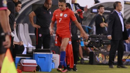 El duro partido entre Chile y Argentina en la final de la Copa América Centenario