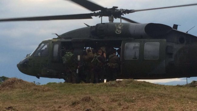Confirmaron muerte de los 17 militares de helicóptero desaparecido en Colombia