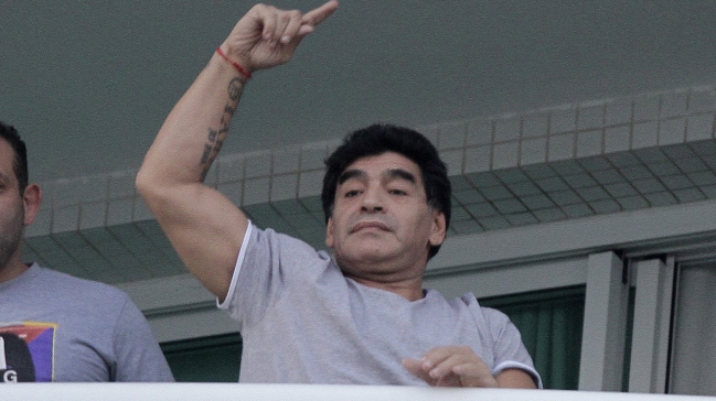 Maradona: Perdimos contra Chile, no contra la Holanda del 74