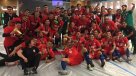 La celebración de los campeones de América en redes sociales