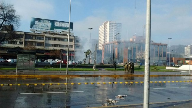 Disturbios marcaron aprobación de construcción de gasoducto Penco-Lirquén