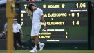 La lluvia salvó a Djokovic en su complicado choque con San Querrey