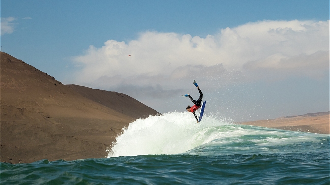 Bodyboard: Pierre Louis Costes brilló en segunda jornada del Arica Chilean Challenge