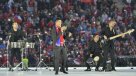 Así fue la actuación de Américo en la celebración de la Roja en el Estadio Nacional