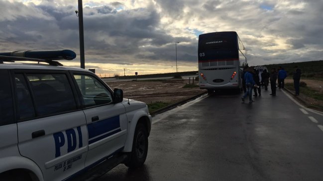 PDI investiga muerte de un hombre al interior de un bus