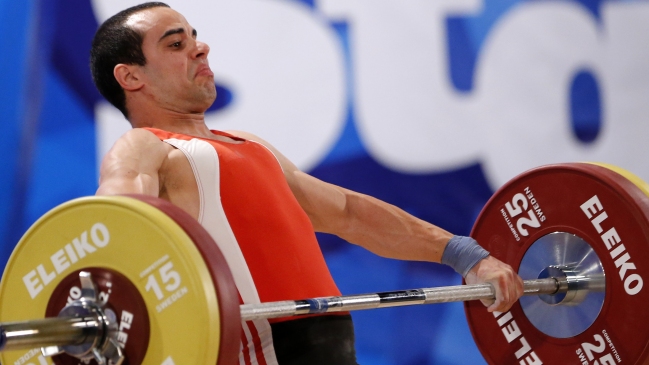 Julio Acosta representará a Chile en la halterofilia de Río 2016