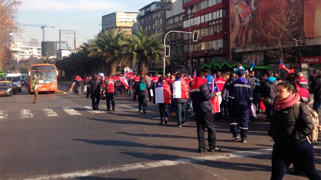 Revisa el estado del tránsito, el Metro y Transantiago