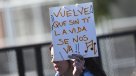 Multitud acompañó a Cristina Fernández en tribunales