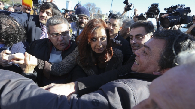 Cristina Fernández afirmó que la Policía instaló cámaras junto a su casa