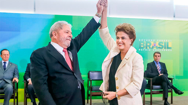 Gobierno brasileño invitó a Rousseff y a Lula a inauguración de Juegos Olímpicos
