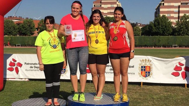 Natalia Ducó ganó el oro y consiguió su mejor lanzamiento de la temporada en España