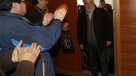 Con aplausos recibieron a Andrade en su llegada al consejo general del PS