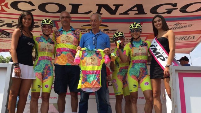 Paola Muñoz finalizó entre las 100 mejores del Giro Rosa en Italia