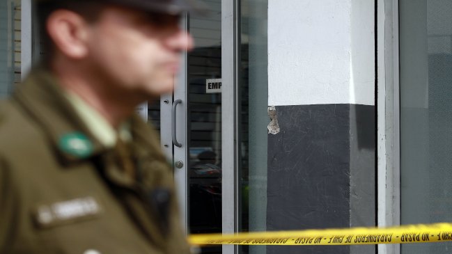 Sujetos protagonizaron violento asalto a una sucursal del banco BICE en San Joaquín