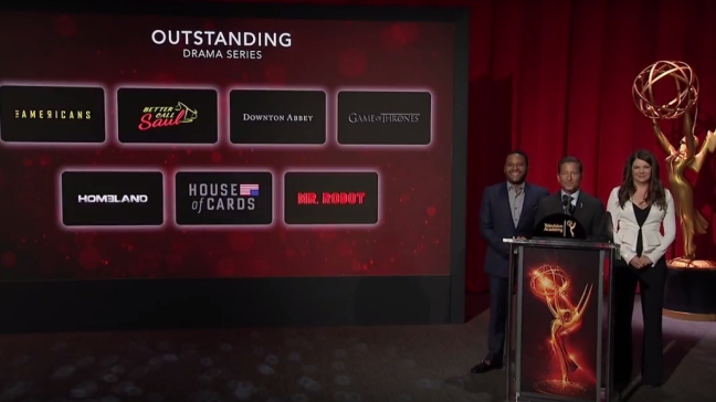 Estos son los nominados a los Emmy 2016