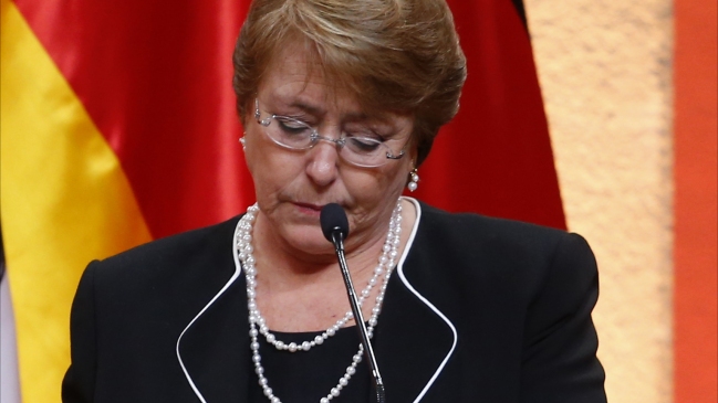 Presidenta Bachelet expresó conmoción ante 