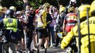 Chris Froome sufrió avería en su bicicleta y continuó a pie hacia la meta