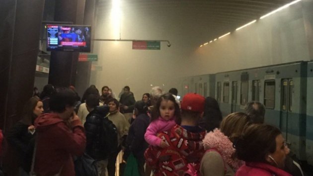 Revisa el estado del tránsito, el Metro y Transantiago