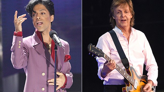 Carta de Paul McCartney a Prince se vende en una subasta por casi 15.000 dólares